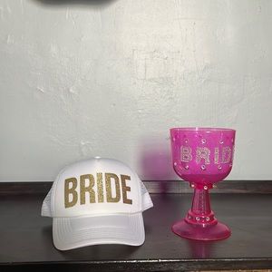 Bride trucker hat and chalice